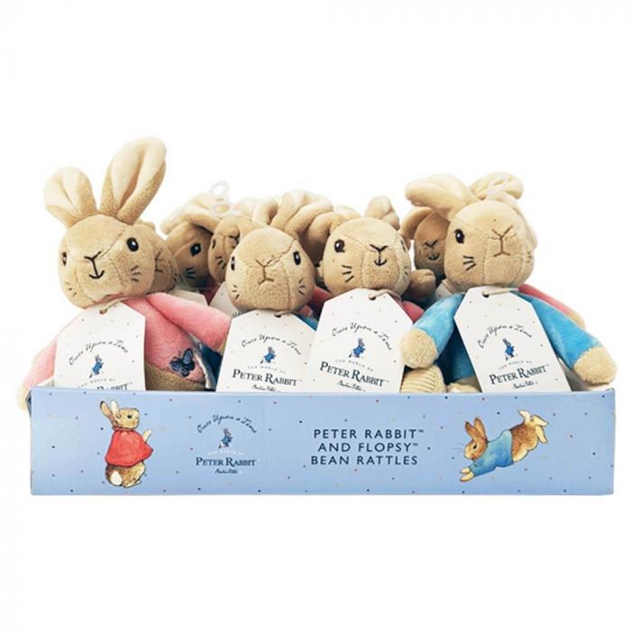 Peter Rabbit Rattle Toy Peter Rabbit - Bean Rattle Soft Toy – Wanderluxe Lane