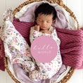 Load image into Gallery viewer, Gracie Organic Jersey Wrap & Topknot Set - Snuggle Hunny
