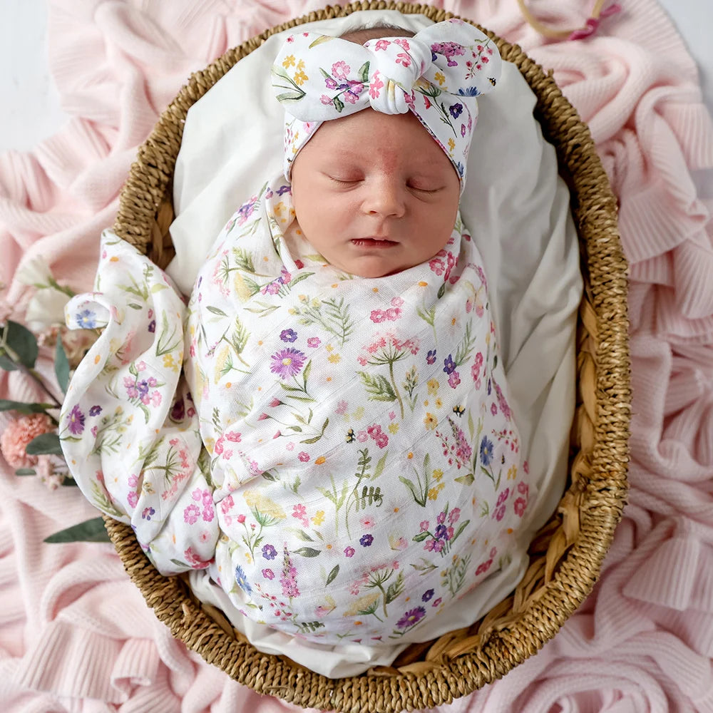 Gracie Organic Muslin Wrap - Snuggle Hunny
