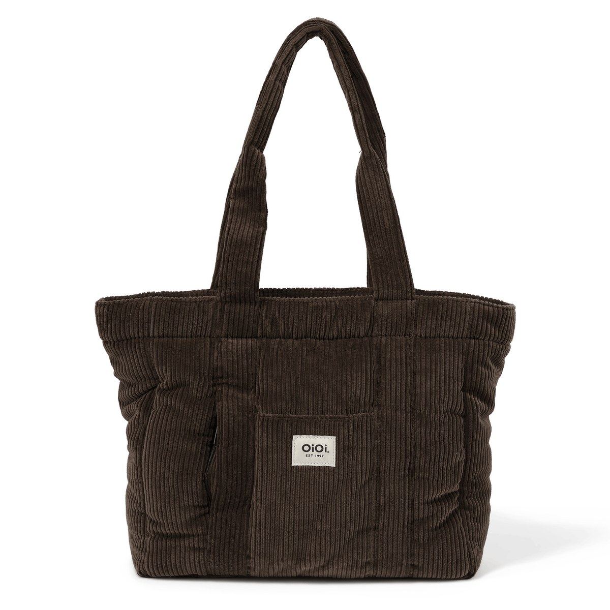 Everyday Tote - Chocolate Brown Corduroy