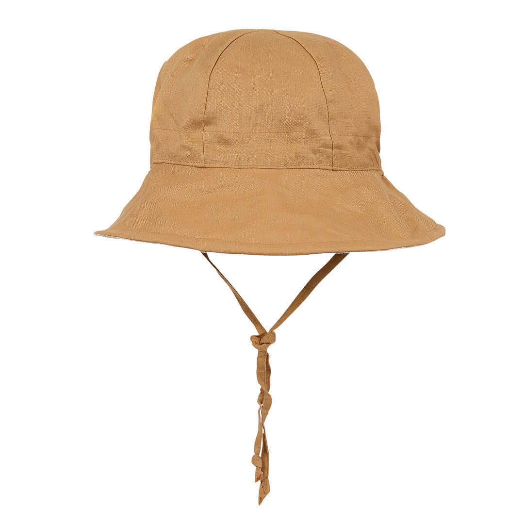 Margaret/Maize - 'Wanderer' Reversible Panelled Bucket Sun Hat - Bedhead Hats