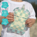 Load image into Gallery viewer, Sinchies Reusable Food Pouch (150ml) - Checkmate Bubblegum
