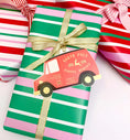 Load image into Gallery viewer, Special Delivery Christmas Gift Tags - Set of 8
