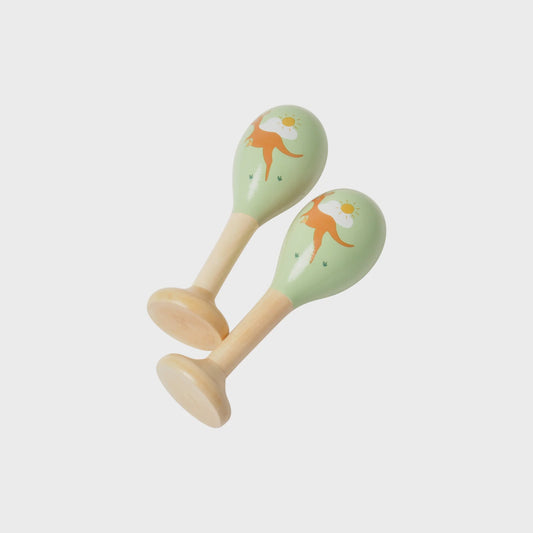 Aussie - Wooden Maracas