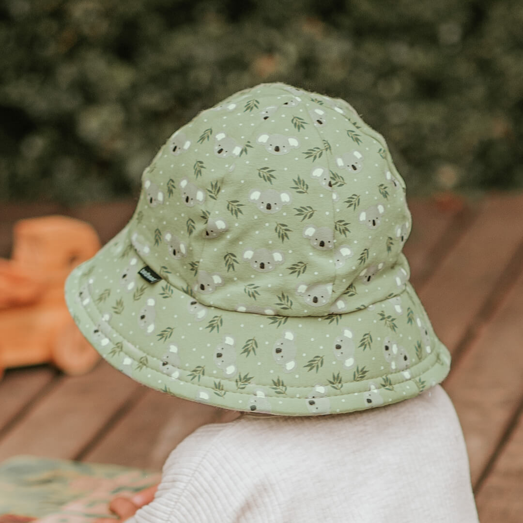 Koala - Toddler Bucket Flap Sun Hat - Bedhead Hats