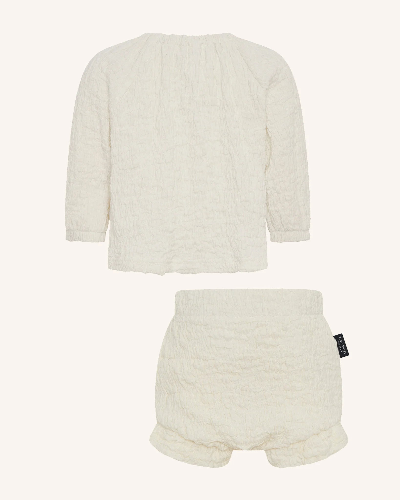 Tiny Tribe Cotton Scrunch Pull On Slouch Set