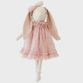 Load image into Gallery viewer, Belle Bunny 48cm Pink Silver

