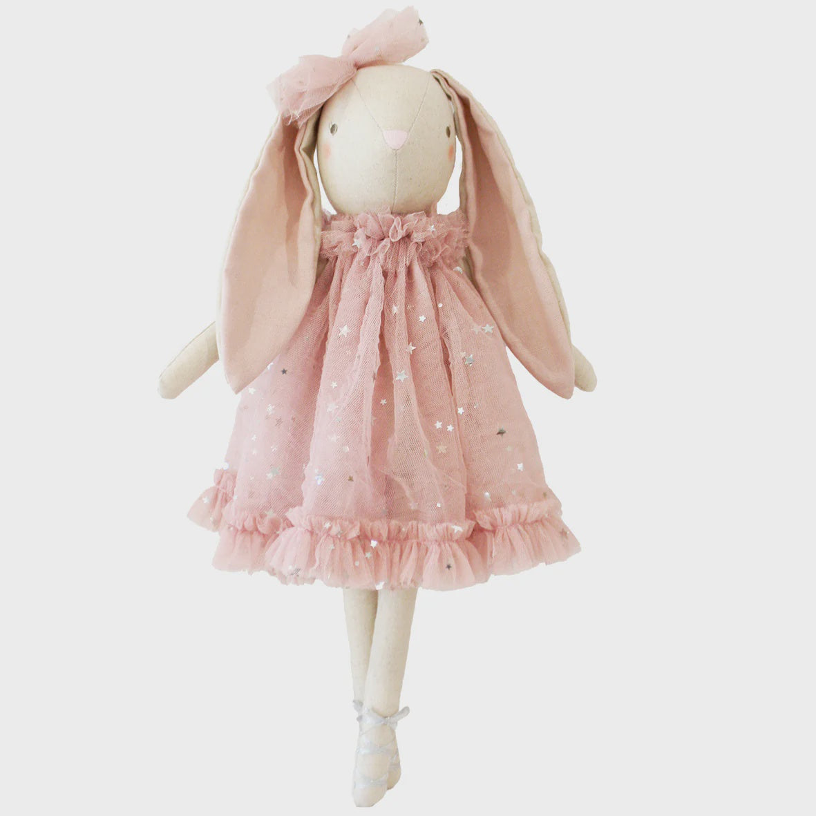 Belle Bunny 48cm Pink Silver