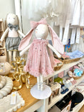 Load image into Gallery viewer, Belle Bunny 48cm Pink Silver
