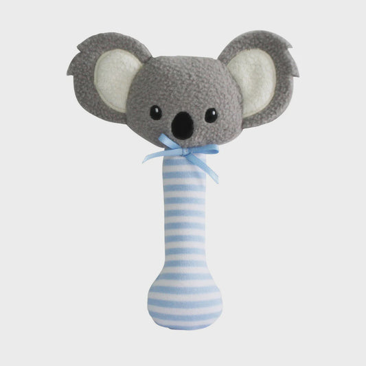 Blue - Koala Stick Rattle