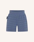 Load image into Gallery viewer, Tiny Tribe Blue Textured Shirt & Shorts Set
