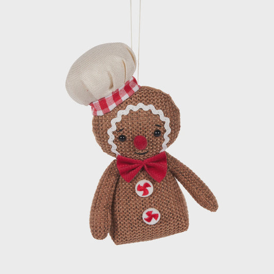 Boy - Hanging Baking Ginger Christmas Ornament