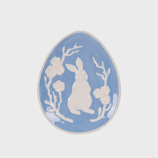 Bunny Blossom Egg-Plate