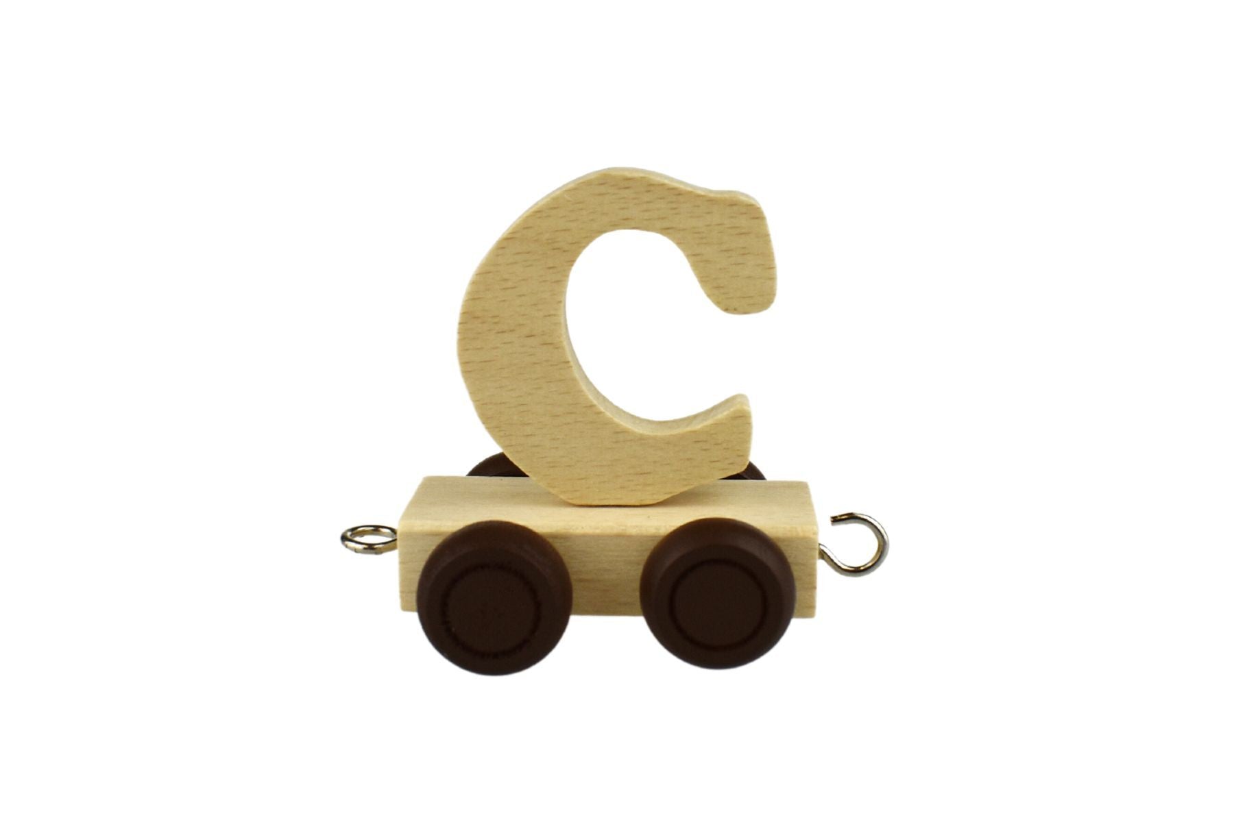 C - Wooden Letter Train Carriage