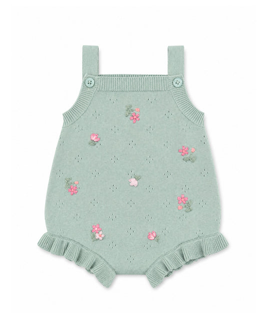 Chelsea Organic Hand Embroidered Knit Bodysuit - Bebe By Minihaha