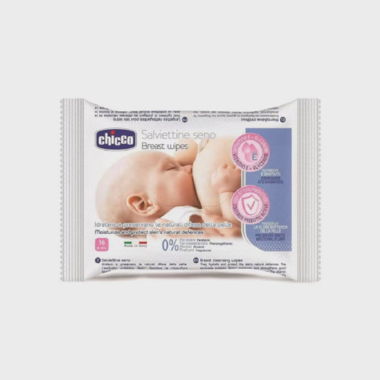 Chicco Cleansing Breast Wipes 16pc