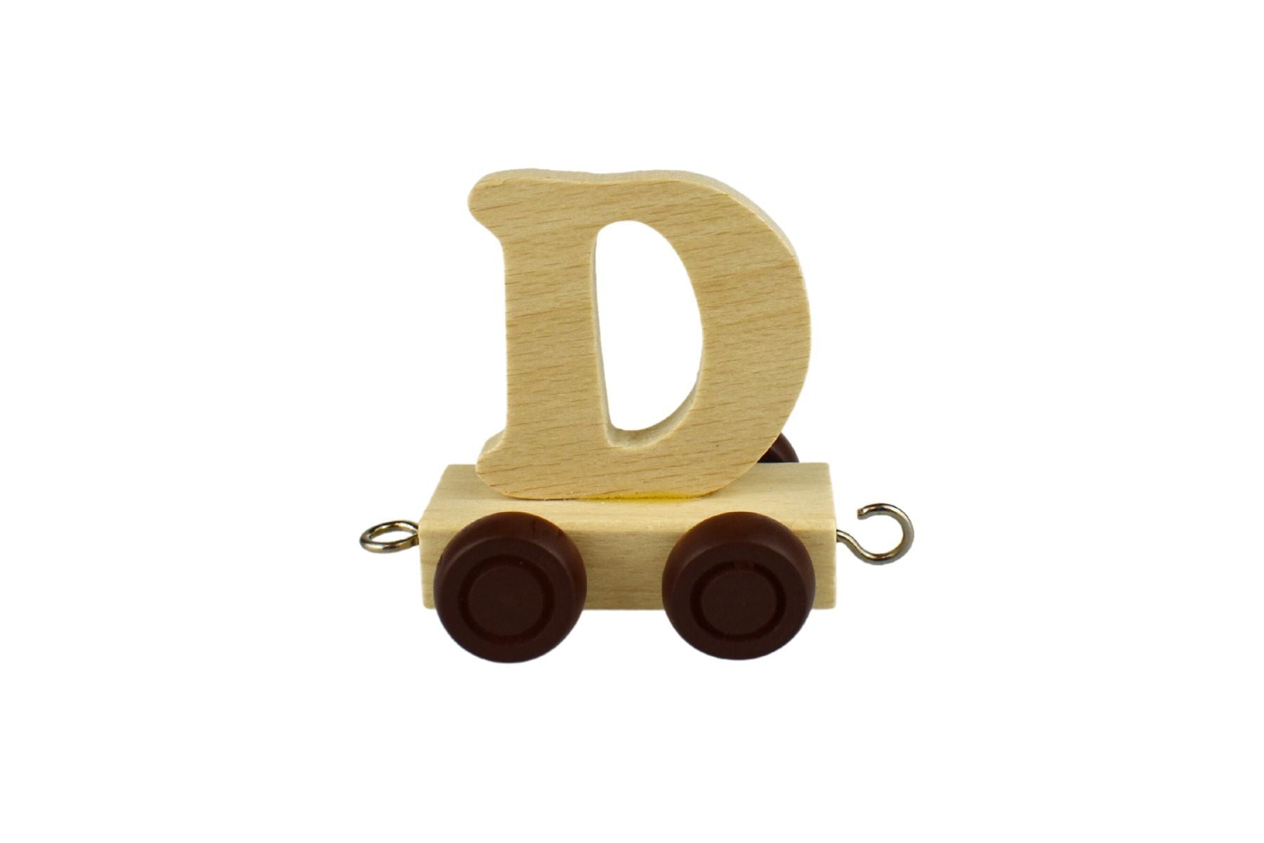 D - Wooden Letter Train Carriage