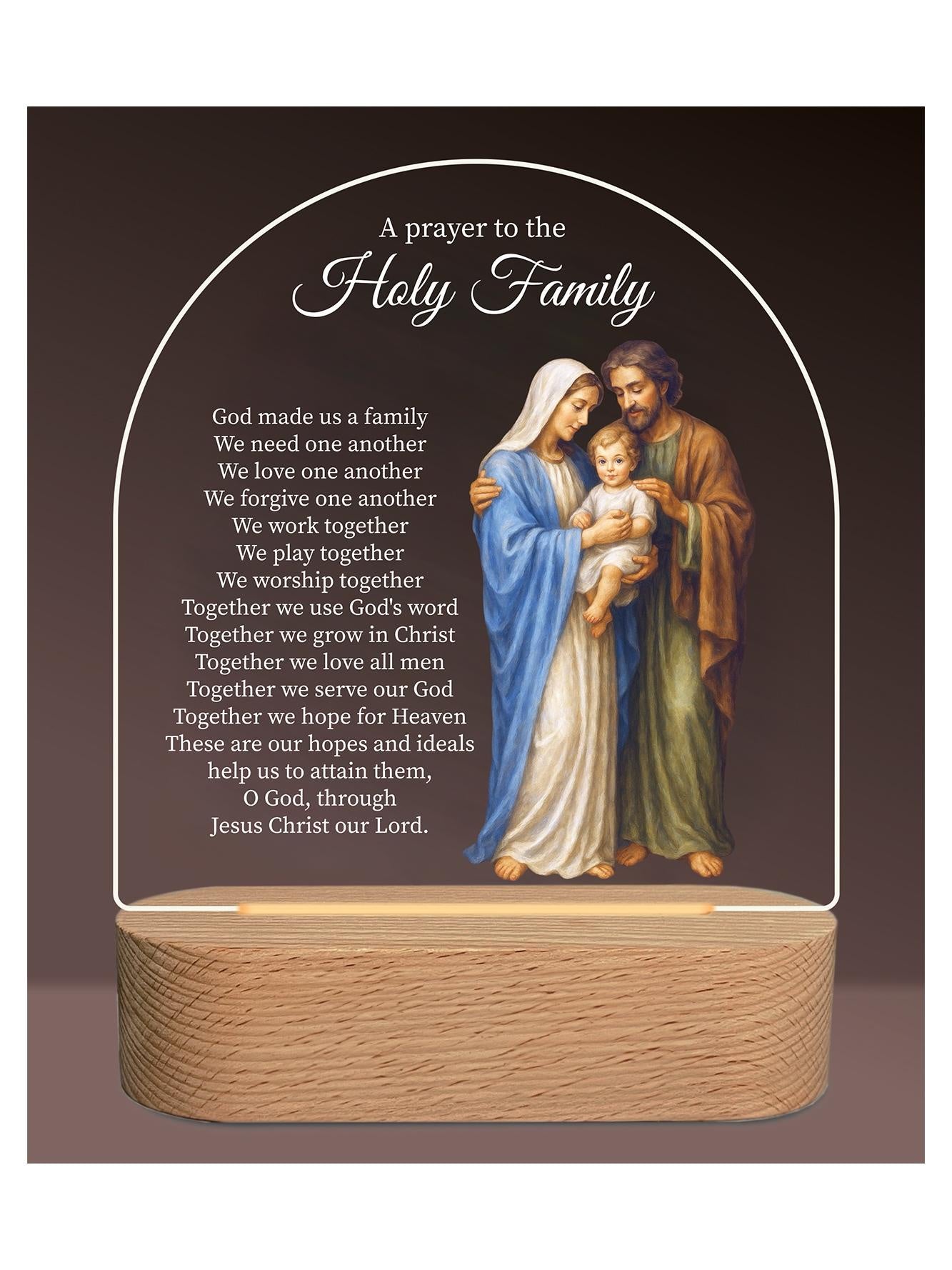 Divine Collection LED Light - Holy Family