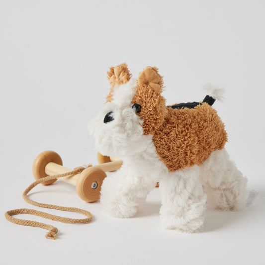 Dog - Plush Pull Along