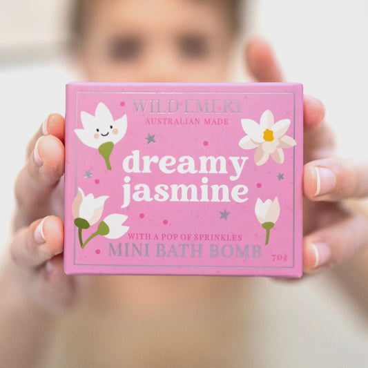 Dreamy Jasmine Mini Bath Bomb - Wild Emery