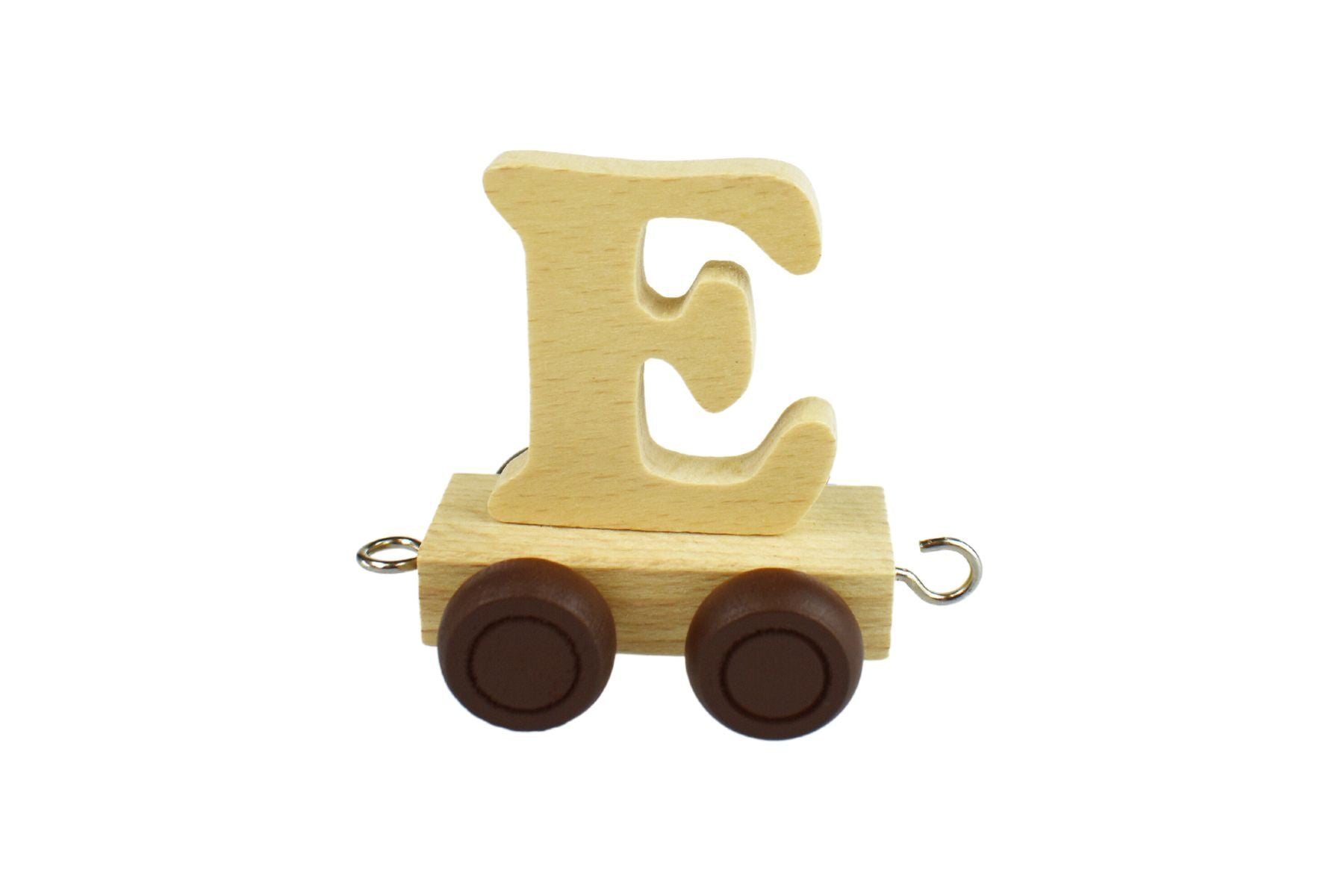 E - Wooden Letter Train Carriage