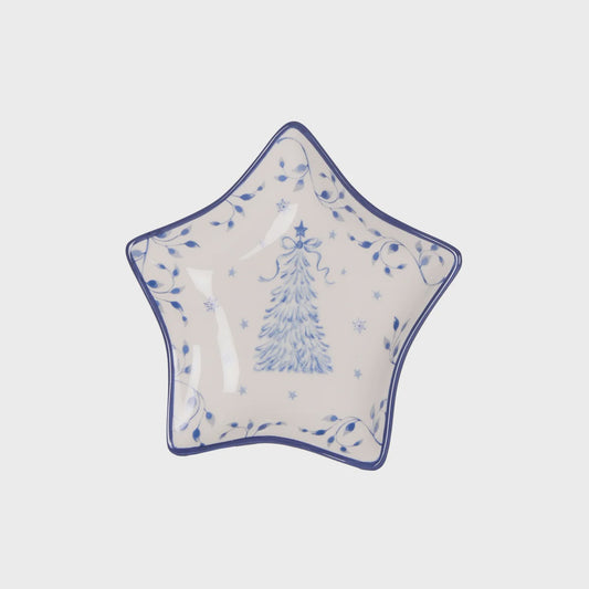 Nutcracker Wonderland Star Tray - Holly & Ivy