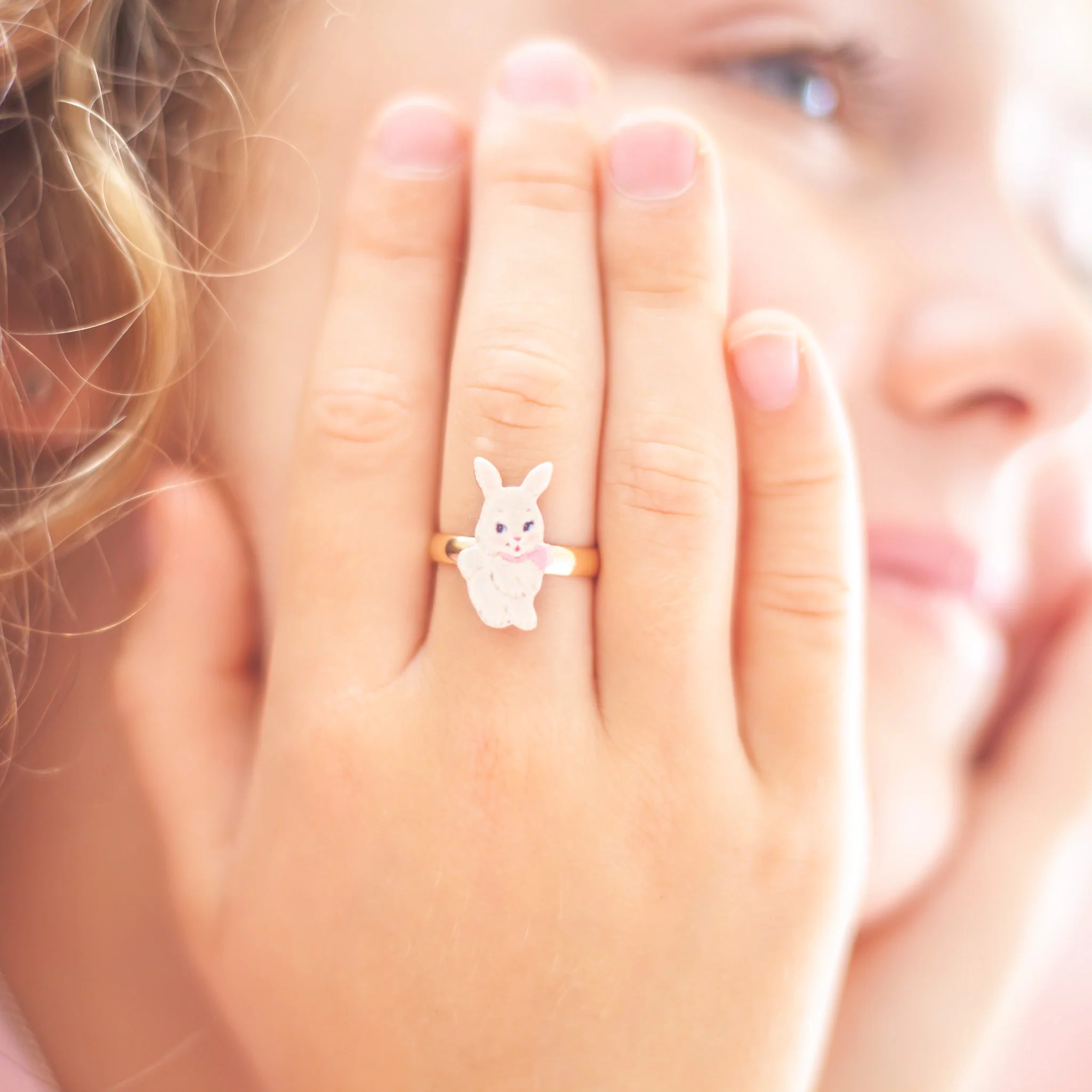 Floral Dreams Bunny Ring In Bunny Box
