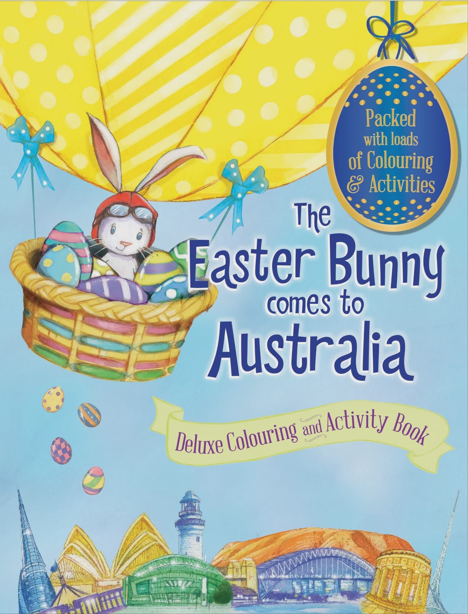 Easter Bunny Comes to Australia – Colouring & Activity Book