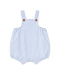 Load image into Gallery viewer, Evan Blue Stripe Overalls - Bebe By Minihaha
