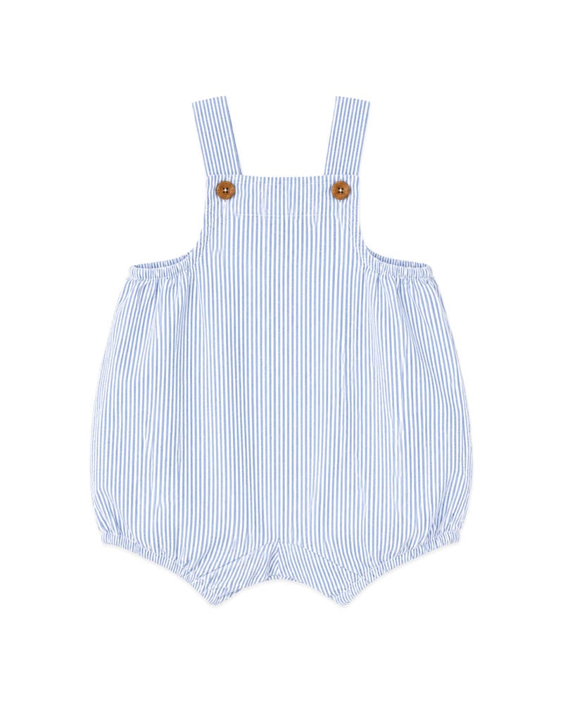 Evan Blue Stripe Overalls - Bebe By Minihaha