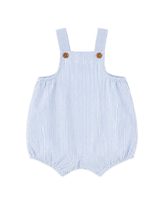 Evan Blue Stripe Overalls - Bebe By Minihaha