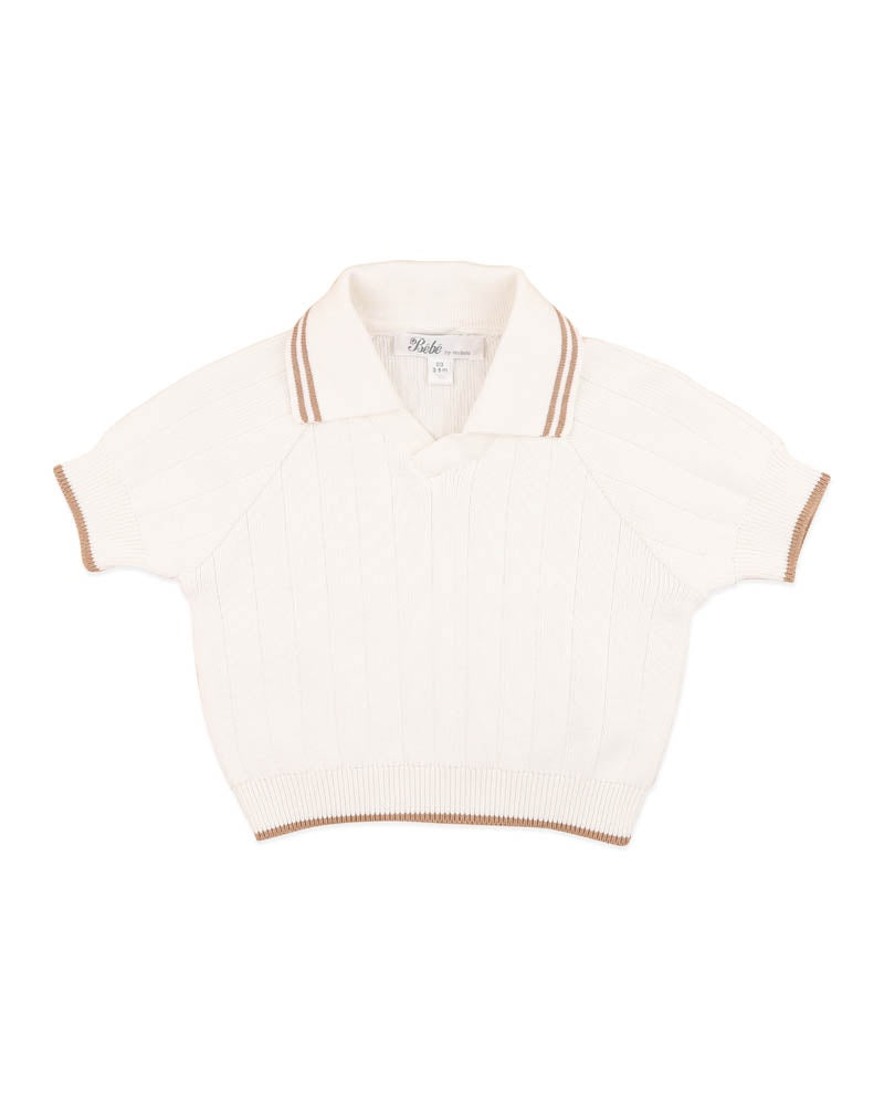 Evan SS Collared Jumper - Bebe By Minihaha