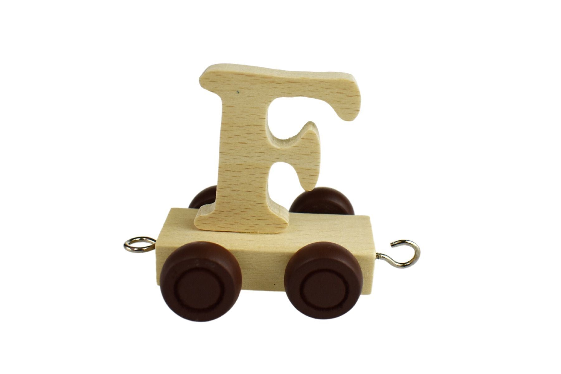 F - Wooden Letter Train Carriage