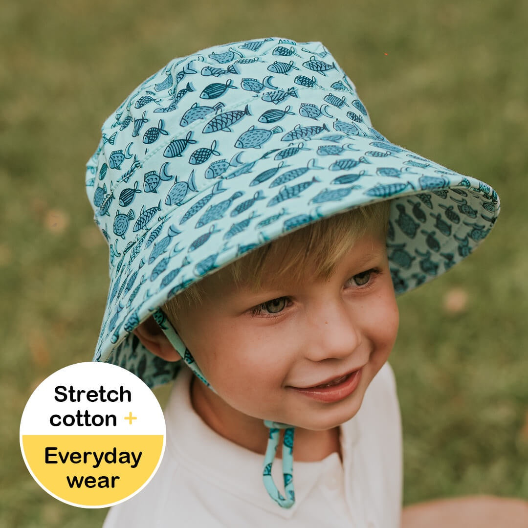 Fish - Kids - Classic Bucket Sun Hat - Bedhead Hats