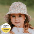 Load image into Gallery viewer, Floral Savanna - Toddler Bucket Sun Hat - Bedhead Hats
