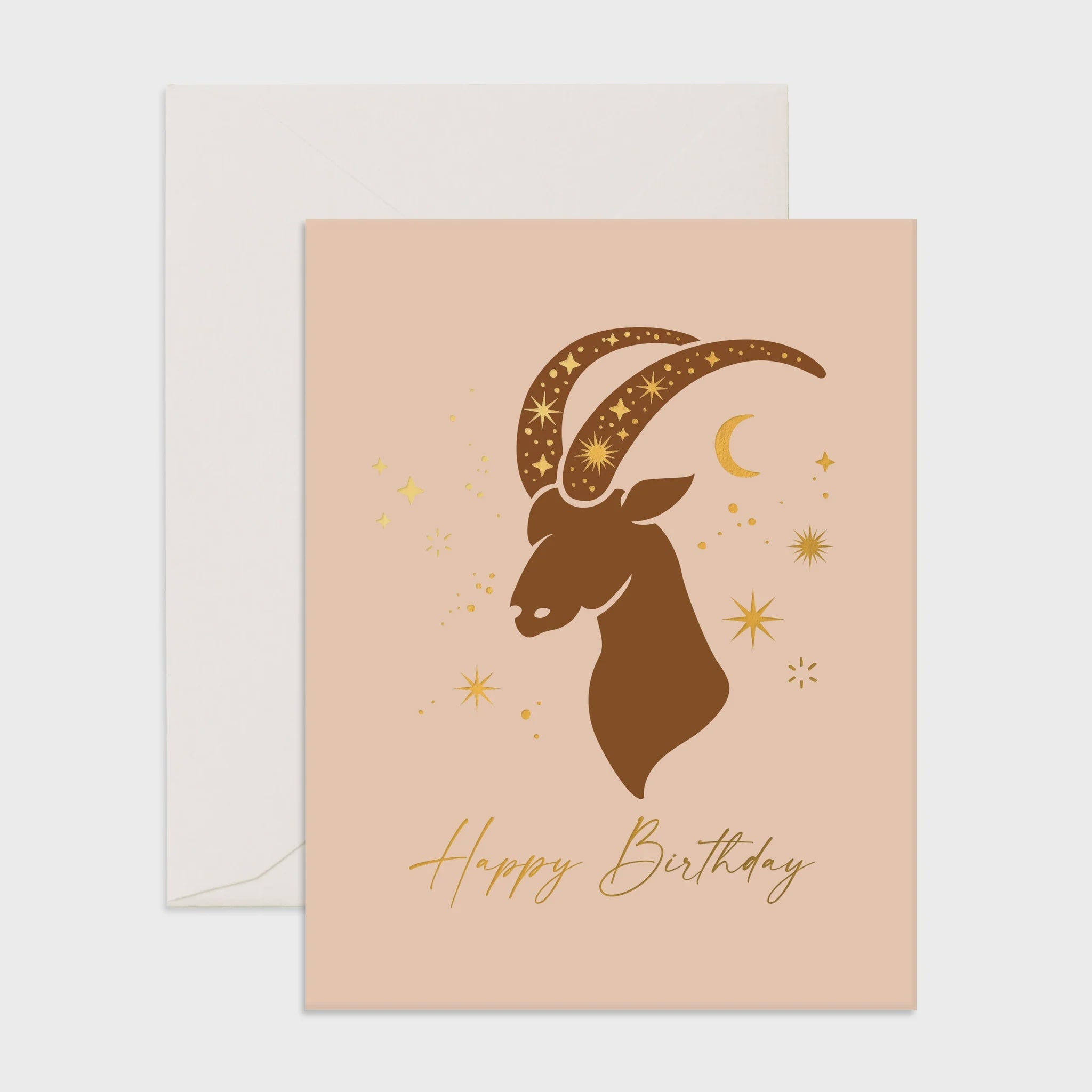 Capricorn - Greeting Card - Fox & Fallow