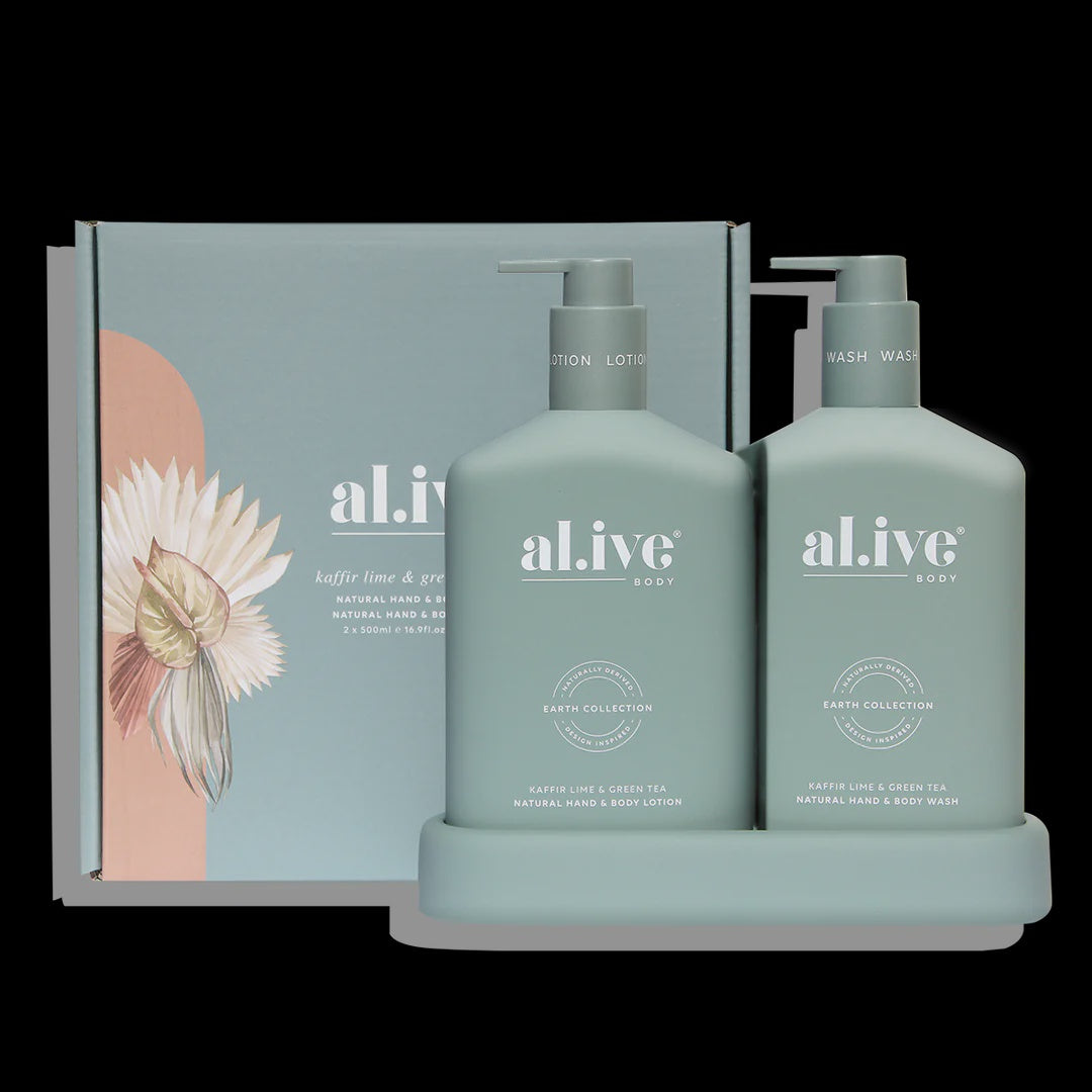 Kaffir Lime & Green Tea - Hand Wash & Lotion - Duo Pack - Al.ive