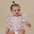 Load image into Gallery viewer, Gracie Frill Snuggle Bib - Snuggle Hunny
