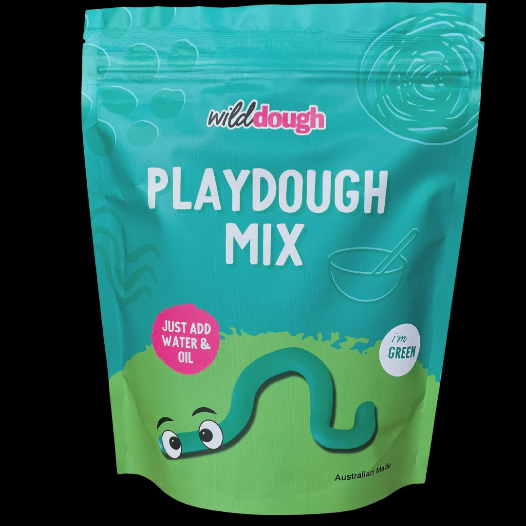 Green - Playdough Mix - Wild Dough