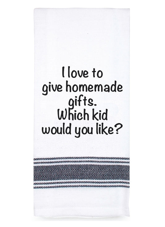 I Love Homemade Gifts - Tea Towel