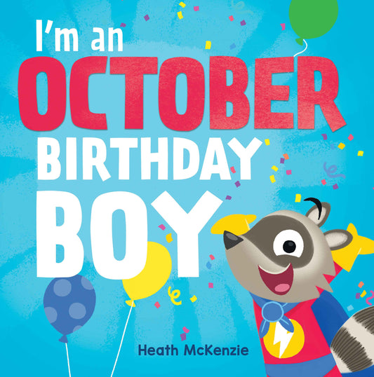 I'm an October Birthday Boy Book