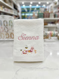 Load image into Gallery viewer, Personalised Embroidery - Bath Towel & Face Washer In Organza Bag
