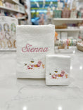 Load image into Gallery viewer, Personalised Embroidery - Bath Towel & Face Washer In Organza Bag
