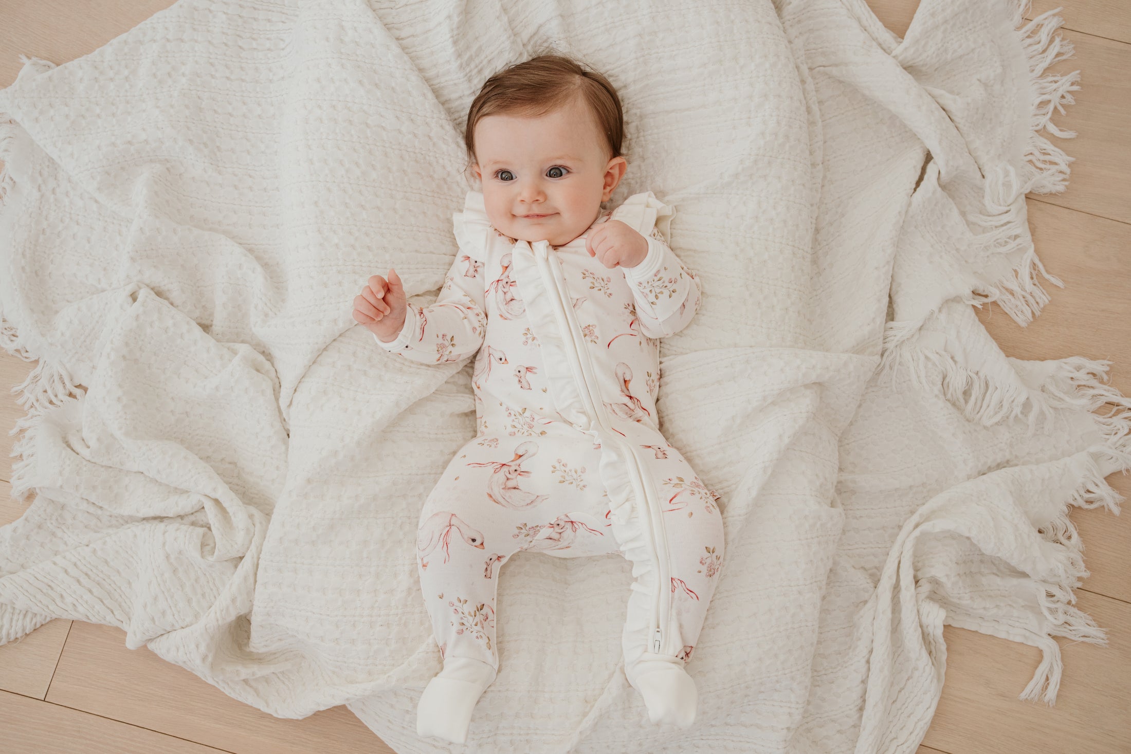 Forever Friends Bamboo Zipsuit