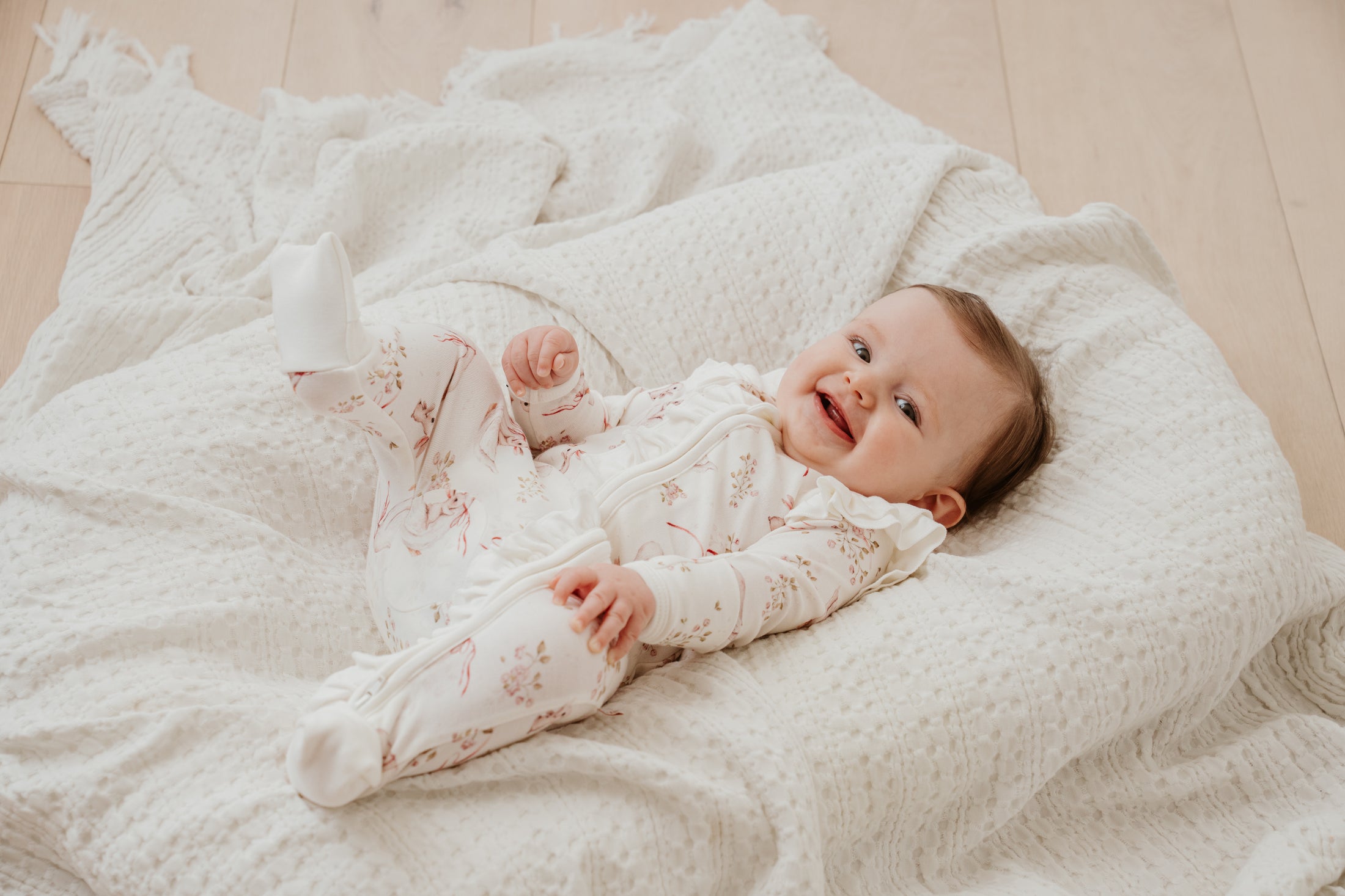 Forever Friends Bamboo Zipsuit