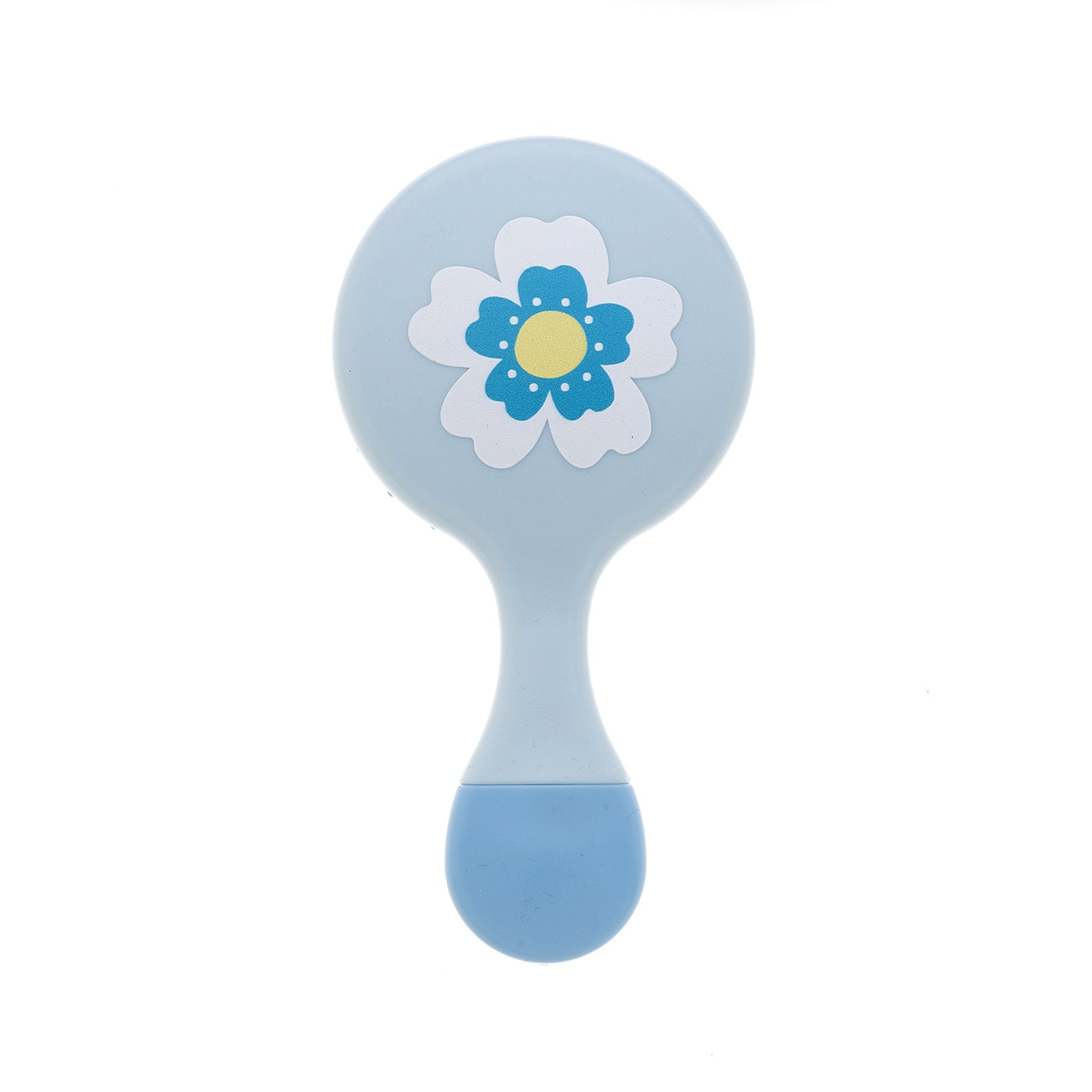 Kids Blue Flower Hair Brush