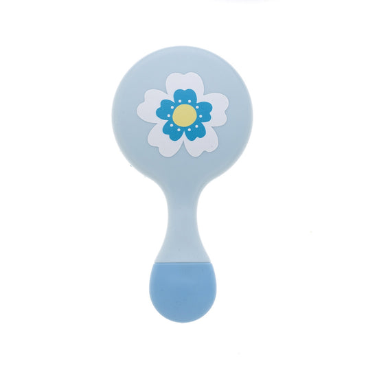 Kids Blue Flower Hair Brush