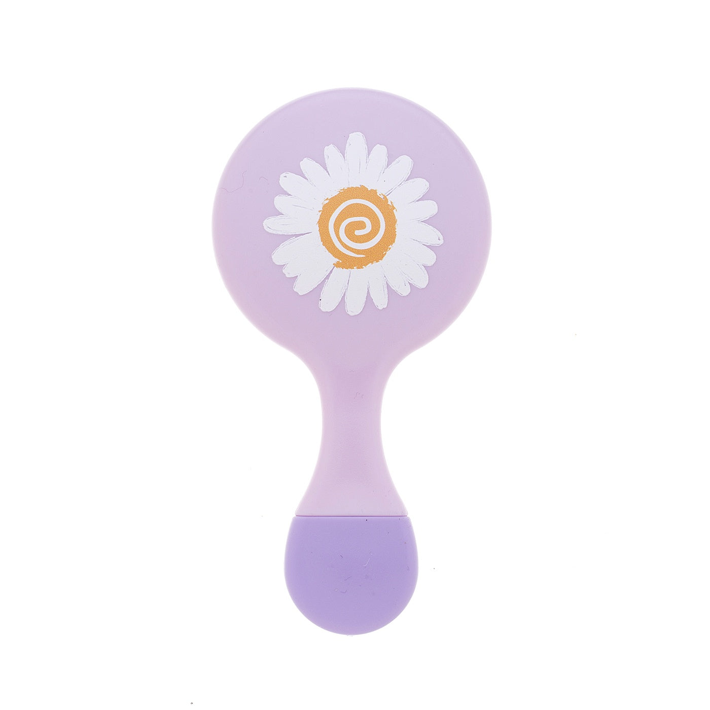 Kids Lilac Flower Hair Brush