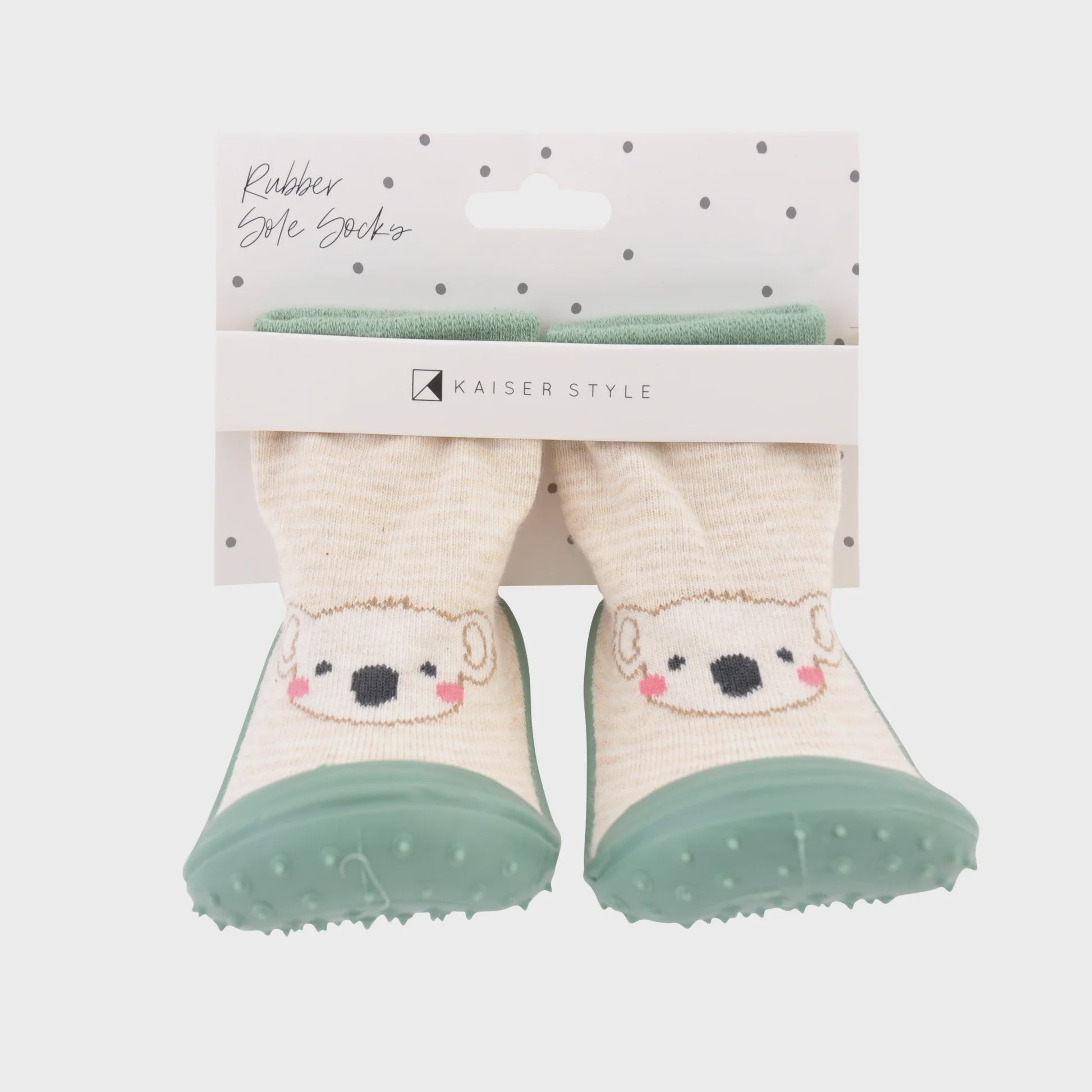 Koala - Baby Rubber Sole Socks