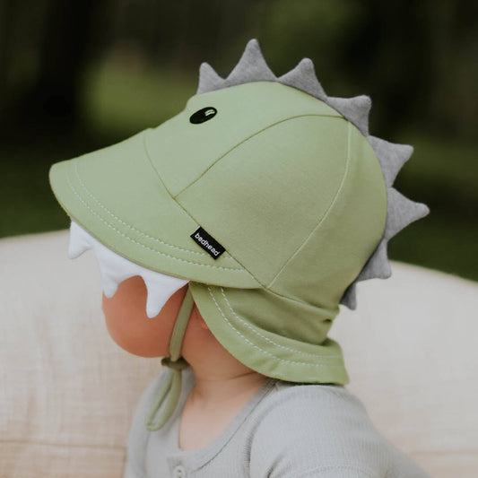 Dinosaur - Khaki - Legionnaire Flap Sun Hat - Bedhead Hats
